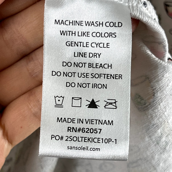 SanSoleil Golf Pullover Womens XXL Printed 1/4 Zip Cocktail UPF 50 Cooling - Picture 7 of 12